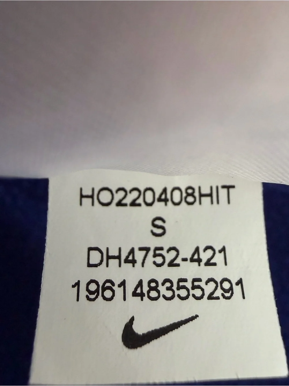 Nike USMNT USA Soccer Warm Up Jacket Mens S Slim Double Swoosh Big Logo Pre Game